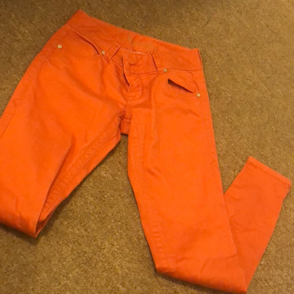 Burnt Orange Jeans